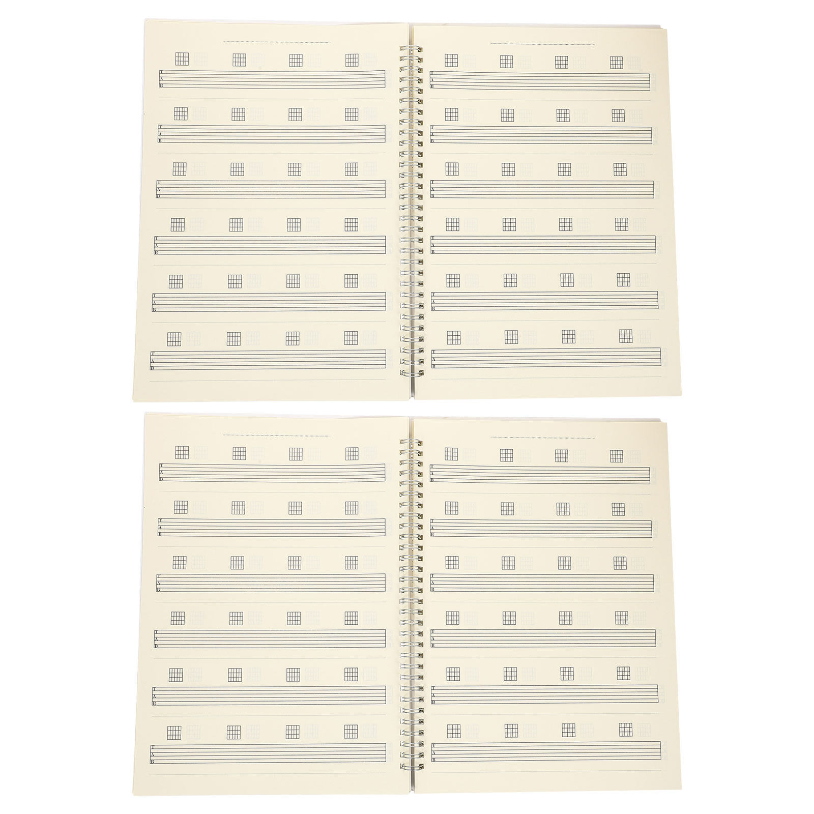 2Pcs Guitar Music Manuscript N - Blank Sheet Music Notebook 评论和价格