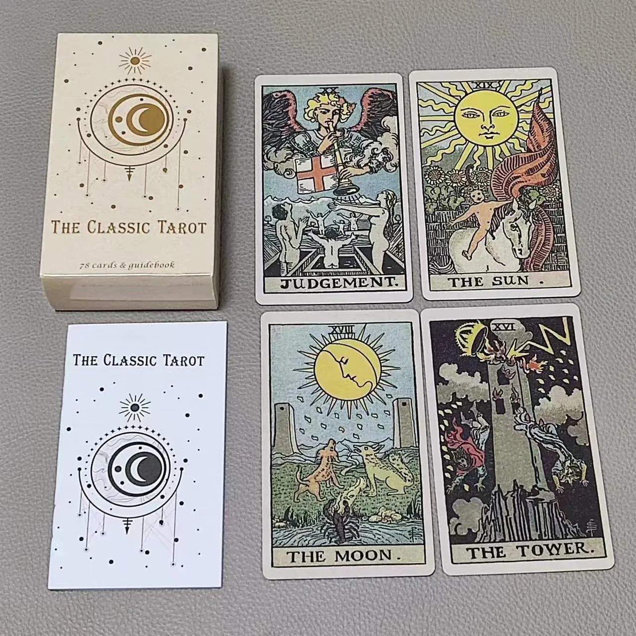 10.3*6cm The Classic Tarot 78  - Tarot Deck With Guidebook 评论和价格