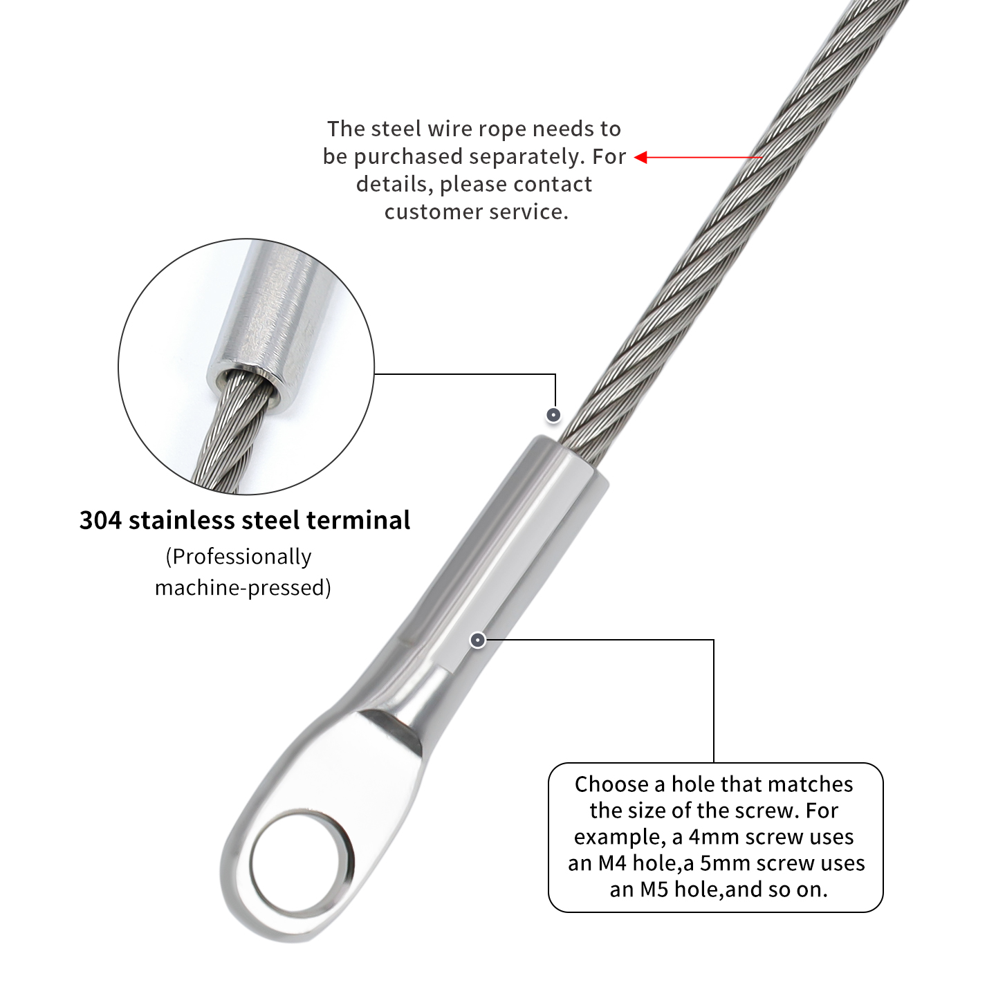 10PCS 304 Stainless Steel Wire - Magazines 评论和价格